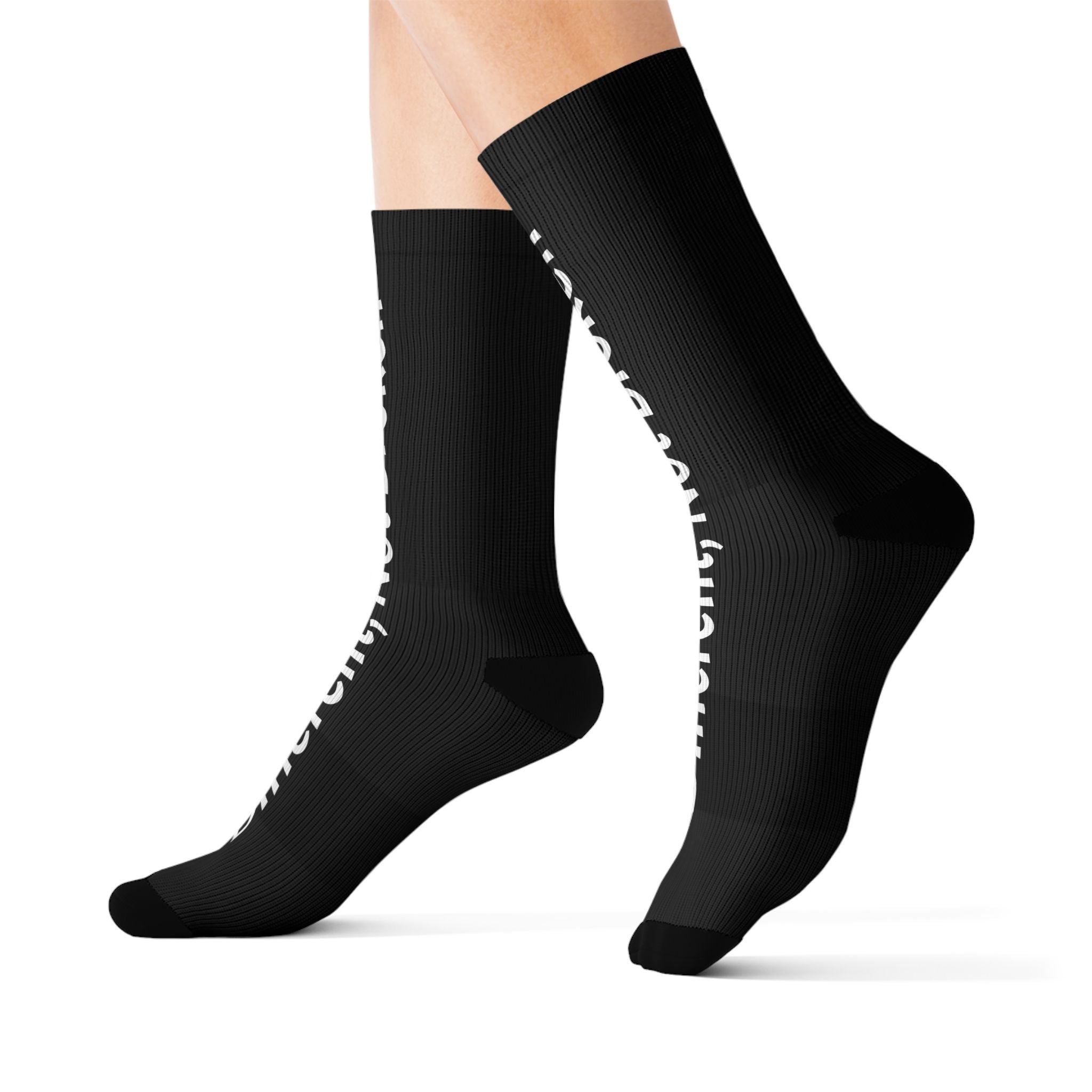 DNH l Black Crew Socks