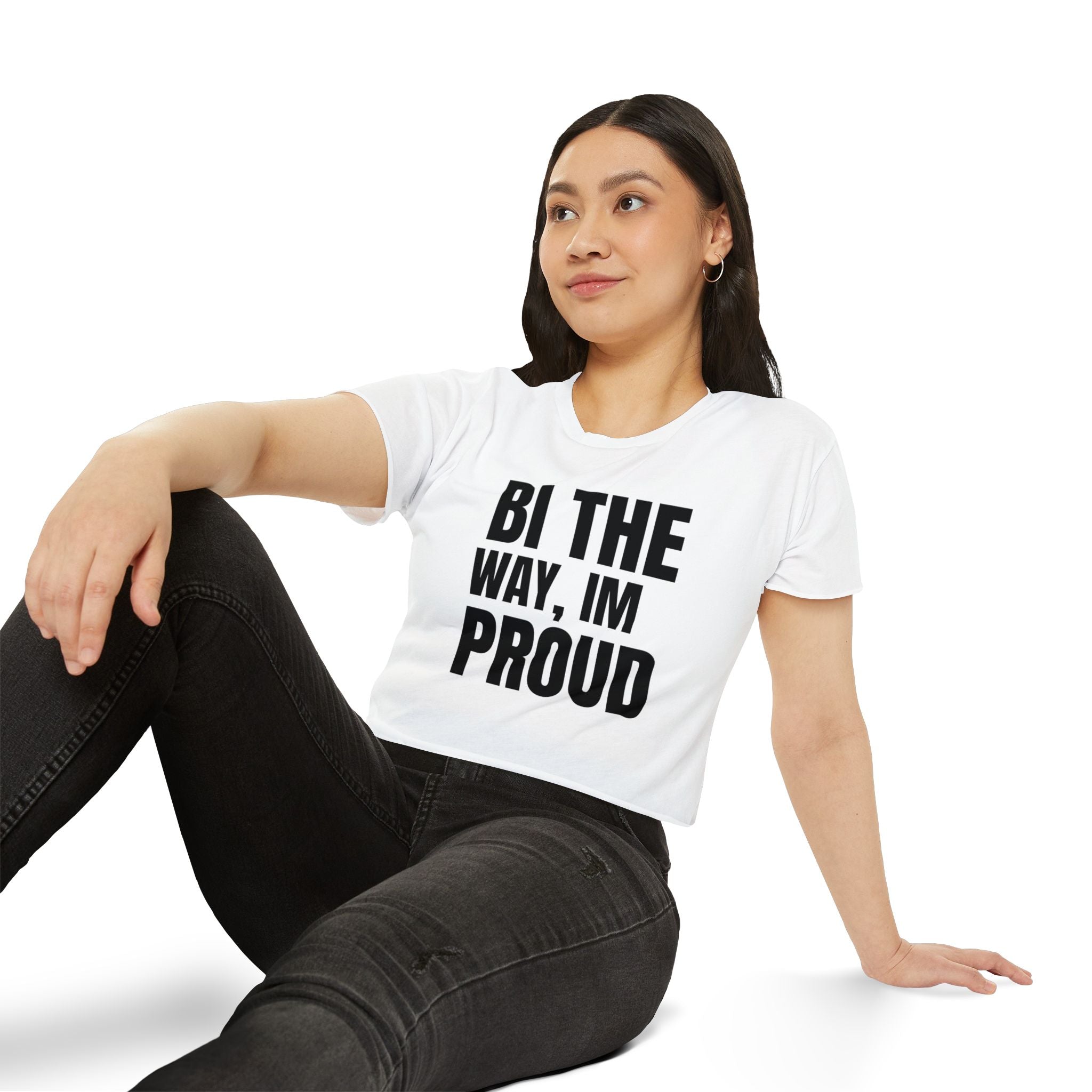 Bi The Way, I'm Proud l Crop Top