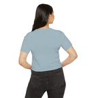 Bi The Way, I'm Proud l Stonewash Denim Crop Top